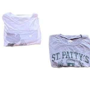 BUNDLE OF 2!!! Old Navy, Size Large men’s graphic tees, great condition!!